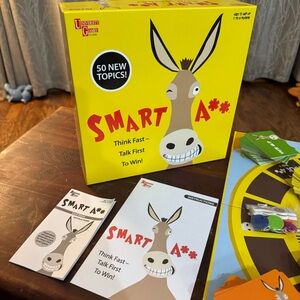 Smart A** Boardgame. Family Game Night for ages 12 and up. Added 90’s Nostalgia